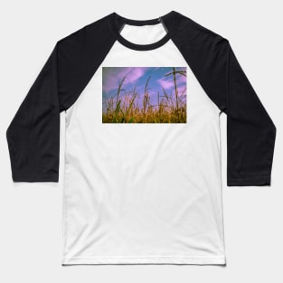 Golden Corn Field Baseball T-Shirt